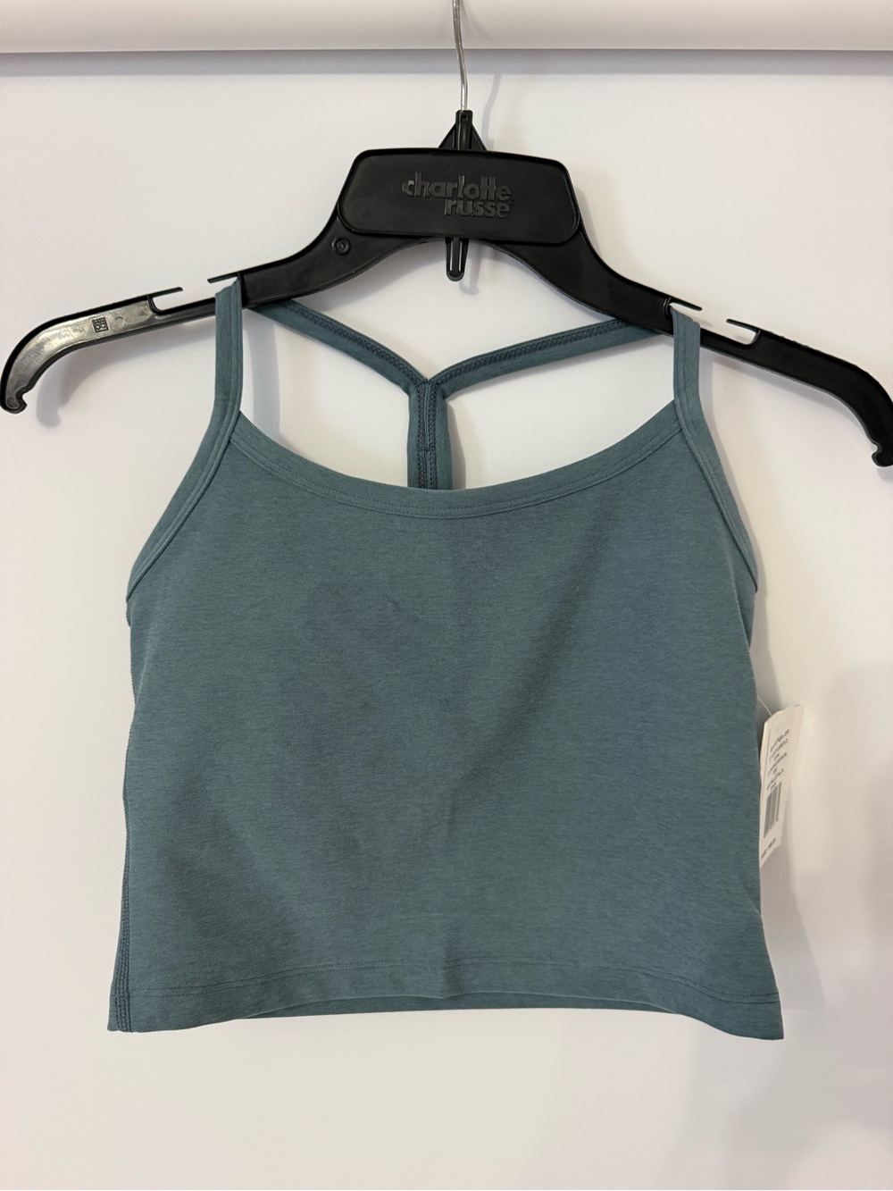 Spacedye™ Slim Racerback Cropped Tank